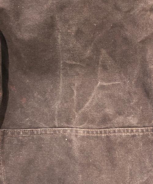 CarHartt（カーハート）CarHartt (カーハート) ダック地ダブルニーオーバーオール ブラウン サイズ:SIZE40の古着・服飾アイテム