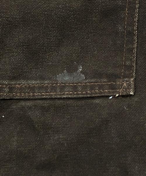 CarHartt（カーハート）CarHartt (カーハート) ダック地ダブルニーオーバーオール ブラウン サイズ:SIZE40の古着・服飾アイテム