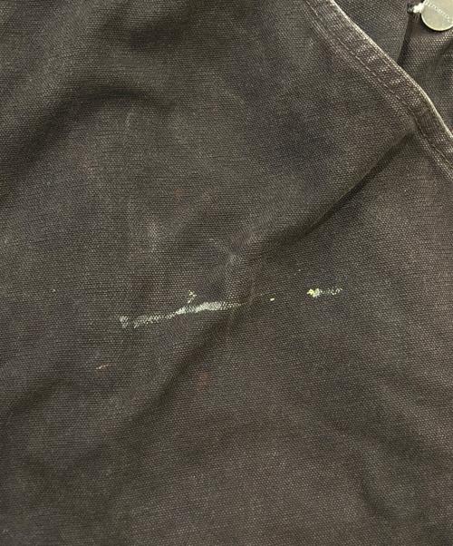 CarHartt（カーハート）CarHartt (カーハート) ダック地ダブルニーオーバーオール ブラウン サイズ:SIZE40の古着・服飾アイテム