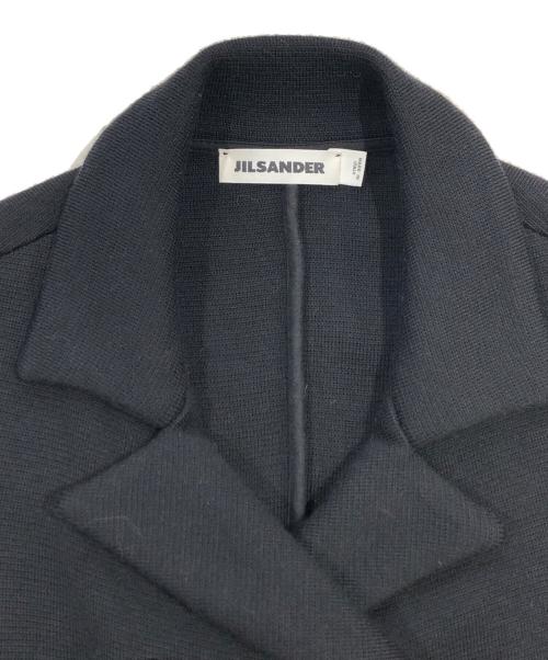 JIL SANDER（ジルサンダー）JIL SANDER (ジルサンダー) ウールダブルブレストジャケット ブラック サイズ:SIZE 34の古着・服飾アイテム