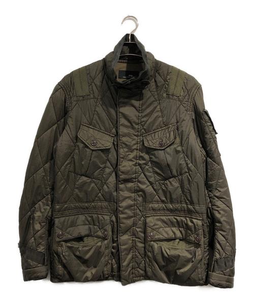 RLX RALPH LAUREN（アールエルエックスラルフローレン）RLX RALPH LAUREN (アールエルエックスラルフローレン) キルティングサファリジャケット グリーン サイズ:SIZE Sの古着・服飾アイテム