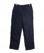 stussyステューシー）の古着「Relaxed Trouser Textured Linen」｜ネイビー