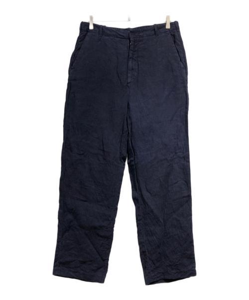 stussy（ステューシー）stussy (ステューシー) Relaxed Trouser Textured Linen ネイビー サイズ:SIZE 32の古着・服飾アイテム