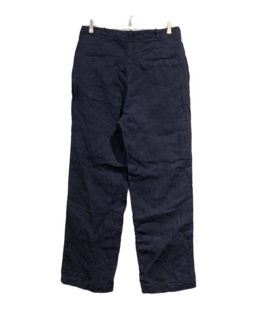 stussy（ステューシー）stussy (ステューシー) Relaxed Trouser Textured Linen ネイビー サイズ:SIZE 32の古着・服飾アイテム