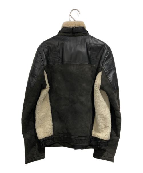 NEIL BARRETT（ニールバレット）NEIL BARRETT (ニールバレット) ボアライダースジャケット ブラック サイズ:SIZE Sの古着・服飾アイテム