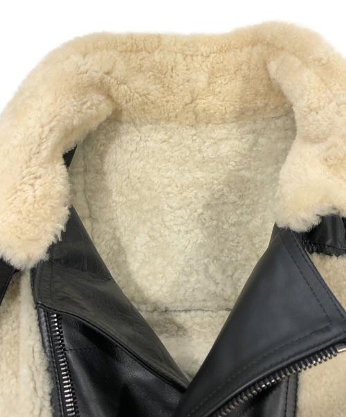 NEIL BARRETT（ニールバレット）NEIL BARRETT (ニールバレット) ボアライダースジャケット ブラック サイズ:SIZE Sの古着・服飾アイテム