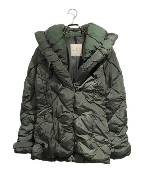 MONCLER（モンクレール）MONCLER (モンクレール) PROVIDENCEダウンジャケット グリーン サイズ:SIZE 1の古着・服飾アイテム