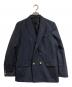 BEAMS PLUS（ビームスプラス）の古着「4B Double Breasted Dobby Hairline」｜ネイビー
