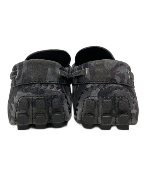 LOUIS VUITTON（ルイ ヴィトン）LOUIS VUITTON (ルイ ヴィトン) カモフラ モカシン ドライビング シューズ ブラック サイズ:SIZE 25cmの古着・服飾アイテム