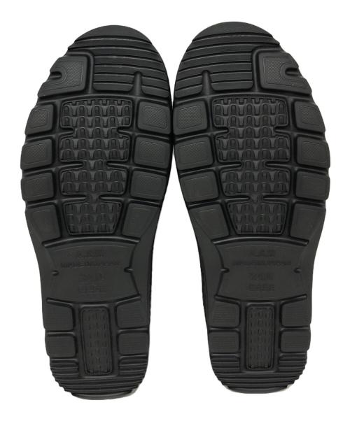 estacion（エスタシオン）ESTACION (エスタシオン) アヒルモチーフレザースニーカー ブラック サイズ:SIZE 24cmの古着・服飾アイテム