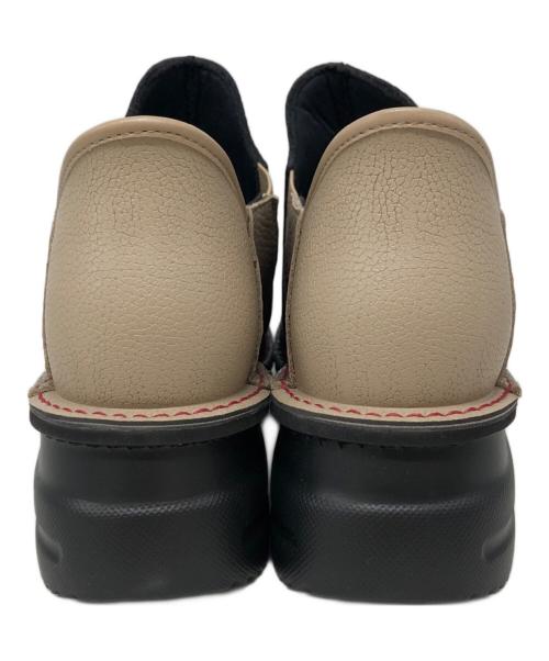 estacion（エスタシオン）ESTACION (エスタシオン) アヒツモチーフレザースリッポン ベージュ サイズ:SIZE 24cmの古着・服飾アイテム