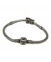 PANDORA（パンドラ）の古着「スネークチェーンブレスレット」｜シルバー