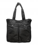 PORTERポーター）の古着「TANKER 2WAY TOTE BAG」｜ブラック
