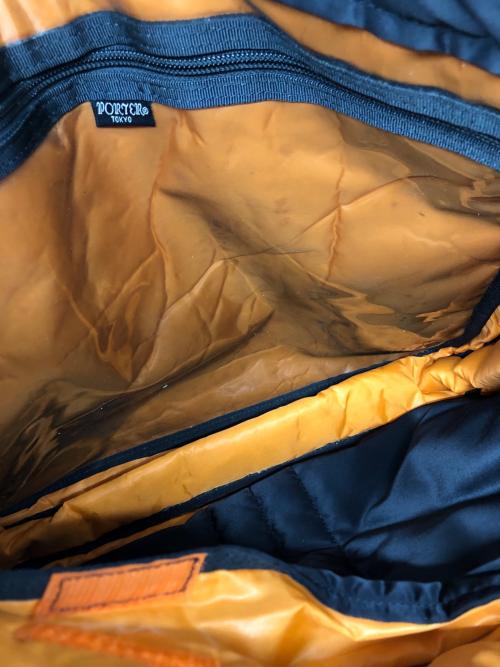 PORTER（ポーター）PORTER (ポーター) TANKER 2WAY TOTE BAG ブラックの古着・服飾アイテム