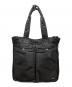 PORTER（ポーター）の古着「TANKER 2WAY TOTE BAG」｜ブラック