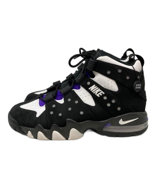 NIKE（ナイキ）NIKE (ナイキ) Air Max 2 CB '94 OG ハイカットスニーカー ブラック×ホワイト×パープル サイズ:SIZE 26.5cmの古着・服飾アイテム