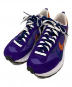 NIKE×sacaiナイキ×サカイ）の古着「Vapor Waffle ローカットスニーカー」｜パープル×オレンジ