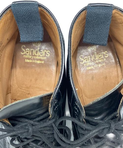 SANDERS（サンダース）SANDERS (サンダース) ミリタリー ダービー ブーツ ブラック サイズ:SIZE 25cmの古着・服飾アイテム