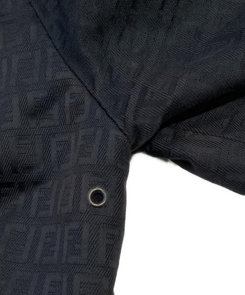 FENDI（フェンディ）FENDI (フェンディ) ズッカ柄ロングコート ブラック サイズ:SIZE 40の古着・服飾アイテム