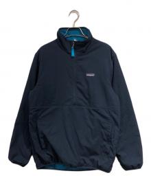 Patagonia（パタゴニア）の古着「リバーシブルスナップTグリセードプルオーバー」｜ネイビー