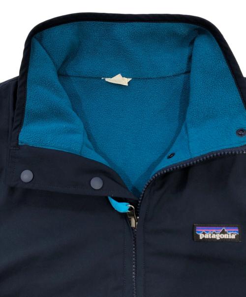 Patagonia（パタゴニア）Patagonia (パタゴニア) リバーシブルスナップTグリセードプルオーバー ネイビー サイズ:SIZE Sの古着・服飾アイテム