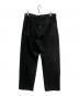 TANAKA (タナカ) DAD JEAN TROUSERS ブラック サイズ:SIZE 32：18000円