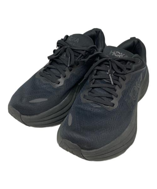 HOKA（ホカ）HOKA (ホカ) BONDI 8 ローカットスニーカー ブラック サイズ:SIZE 27cmの古着・服飾アイテム