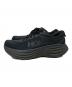 HOKA (ホカ) BONDI 8 ローカットスニーカー ブラック サイズ:SIZE 27cm：10000円