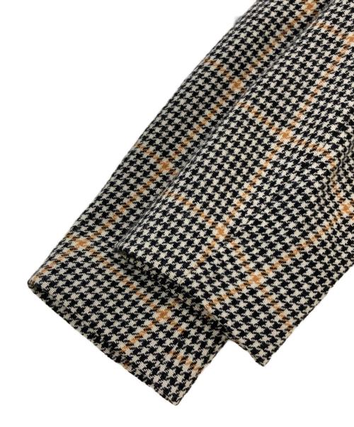 Vivienne Westwood man（ヴィヴィアン ウェストウッド マン）Vivienne Westwood man (ヴィヴィアン ウェストウッド マン) 千鳥柄チェスターコート ベージュ×ブラック サイズ:SIZE 44の古着・服飾アイテム