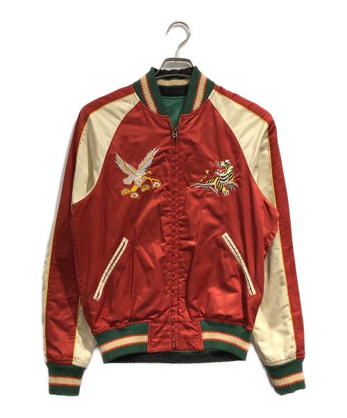 POLO RALPH LAUREN（ポロ・ラルフローレン）POLO RALPH LAUREN (ポロ・ラルフローレン) リバーシブルスカジャン グリーン サイズ:SIZE Sの古着・服飾アイテム