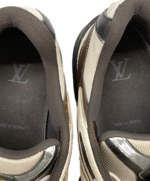 LOUIS VUITTON（ルイ ヴィトン）LOUIS VUITTON (ルイ ヴィトン) トレイルライン ブラウン×ホワイト サイズ:SIZE 6の古着・服飾アイテム