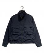 harrissハリス）の古着「ジップアップジャケット」｜ネイビー