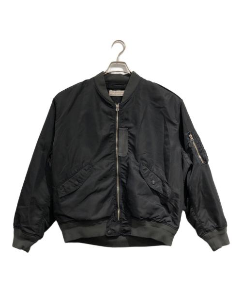 REMI RELIEF（レミレリーフ）REMI RELIEF (レミレリーフ) MA-1ジャケット ブラック サイズ:SIZE Lの古着・服飾アイテム