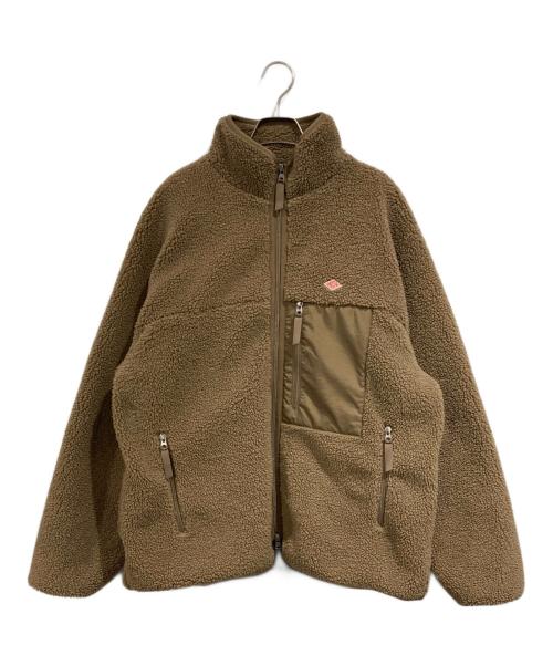 DANTON（ダントン）DANTON (ダントン) INSULATION STAND COLLAR BOA JACKET ベージュ サイズ:SIZE Lの古着・服飾アイテム