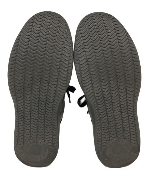DEVICE1（デバイスワン）DEVICE1 (デバイスワン) AOUREレザーローカットスニーカー ブラック サイズ:SIZE 28.5cmの古着・服飾アイテム