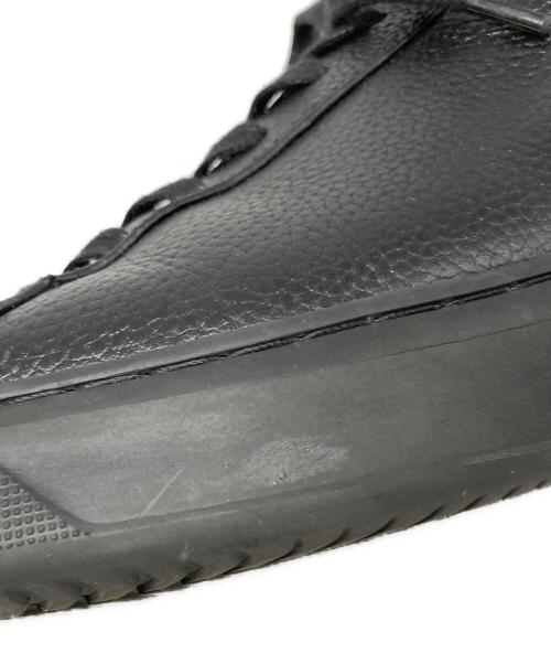 DEVICE1（デバイスワン）DEVICE1 (デバイスワン) AOUREレザーローカットスニーカー ブラック サイズ:SIZE 28.5cmの古着・服飾アイテム