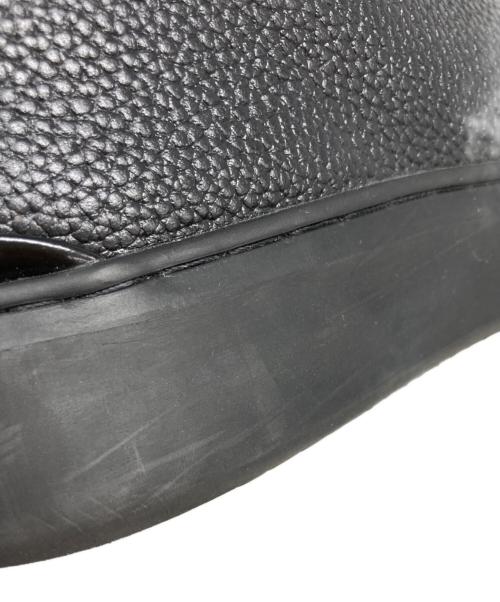 DEVICE1（デバイスワン）DEVICE1 (デバイスワン) AOUREレザーローカットスニーカー ブラック サイズ:SIZE 28.5cmの古着・服飾アイテム