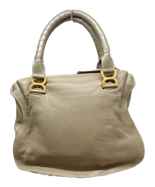 Chloe（クロエ）Chloe (クロエ) Marcie レザートートバッグ グリーンの古着・服飾アイテム