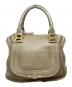 Chloe（クロエ）の古着「Marcie レザートートバッグ」｜グリーン