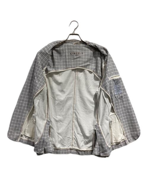 CIRCOLO 1901（チルコロ1901）CIRCOLO 1901 (チルコロ1901) ダブルブレストテーラードジャケット ホワイト サイズ:SIZE 50の古着・服飾アイテム