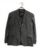 PAUL SMITHポールスミス）の古着「グレンチェックテーラードジャケット」｜グレー