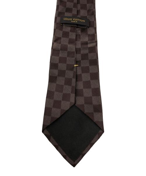 LOUIS VUITTON（ルイ ヴィトン）LOUIS VUITTON (ルイ ヴィトン) ダミエネクタイ ブラウン サイズ:-の古着・服飾アイテム