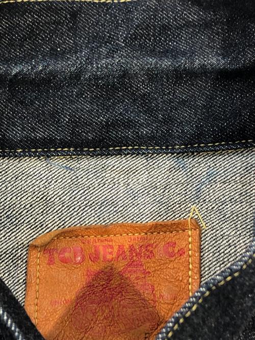 TCB jeans（ティーシービー ジーンズ）TCB JEANS (ティーシービー ジーンズ) 1st デニムジャケット インディゴ サイズ:SIZE 50の古着・服飾アイテム