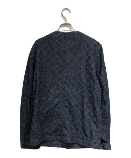 Palm Angels（パーム エンジェルス）Palm Angels (パーム エンジェルス) JACQUARD DENIM JACKET インディゴ サイズ:SIZE 48の古着・服飾アイテム