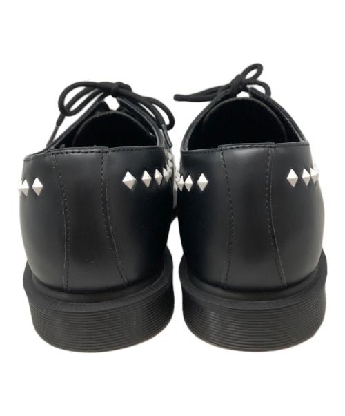 Dr.Martens（ドクターマーチン）Dr.Martens (ドクターマーチン) スタッズ3ホールシューズ ブラック サイズ:SIZE 41の古着・服飾アイテム