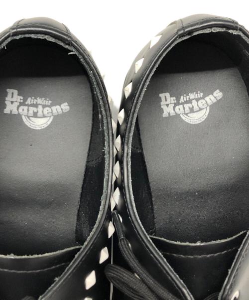 Dr.Martens（ドクターマーチン）Dr.Martens (ドクターマーチン) スタッズ3ホールシューズ ブラック サイズ:SIZE 41の古着・服飾アイテム