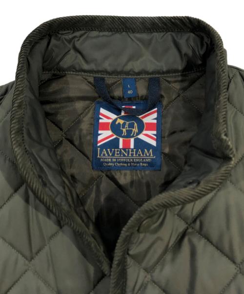LAVENHAM（ラベンハム）LAVENHAM (ラベンハム) ミックフィールド コート グリーン サイズ:SIZE Lの古着・服飾アイテム