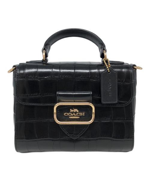 COACH（コーチ）COACH (コーチ) MORGAN TOP HANDLE ブラックの古着・服飾アイテム