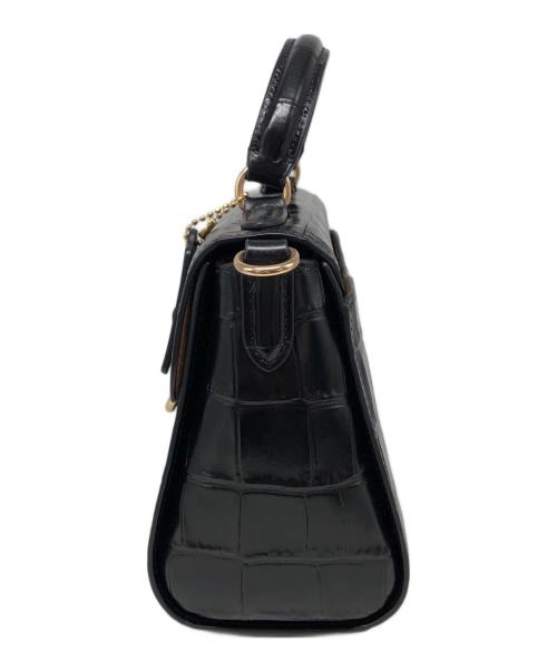 COACH（コーチ）COACH (コーチ) MORGAN TOP HANDLE ブラックの古着・服飾アイテム