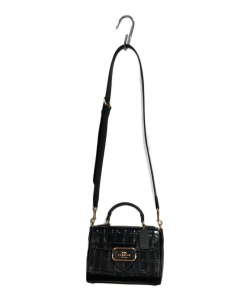 COACH（コーチ）COACH (コーチ) MORGAN TOP HANDLE ブラックの古着・服飾アイテム